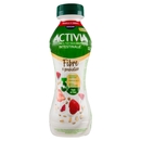 ACTIVIA da Bere, Fibre e probiotico, Fragola, Fonte di Calcio, aiuta metabolismo e digestione,270g